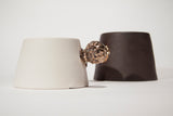 Mountain Cups (White with gold knob)