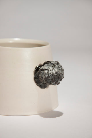 Mountain Cups (White with marble knob)